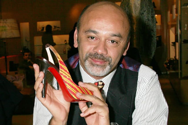 Christian Louboutin and his design shoes