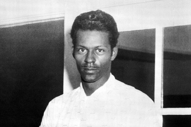 Chuck Berry in his youth