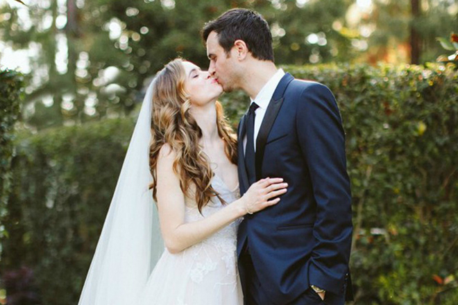 Danielle Panabaker and Hayes Robbins’s wedding