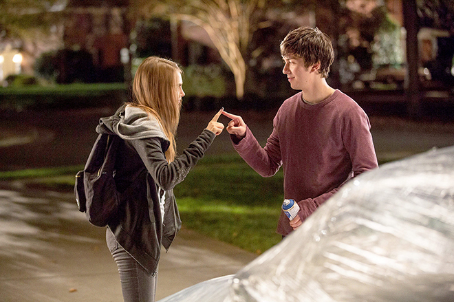 The movie adaptation of the book "Paper Towns" of John Green