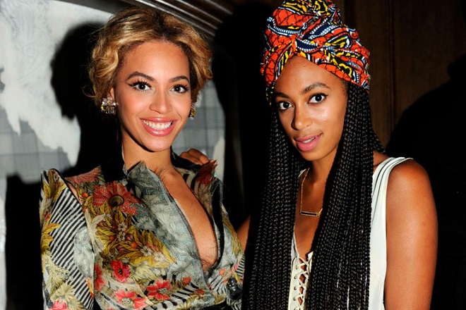 Beyoncé and Solange Knowles
