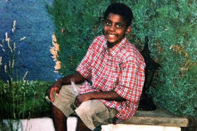 Kyrie Irving in childhood