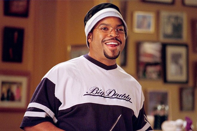 Ice Cube in the movie Barbershop