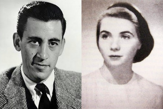 J. D. Salinger and his second wife, Claire Douglas