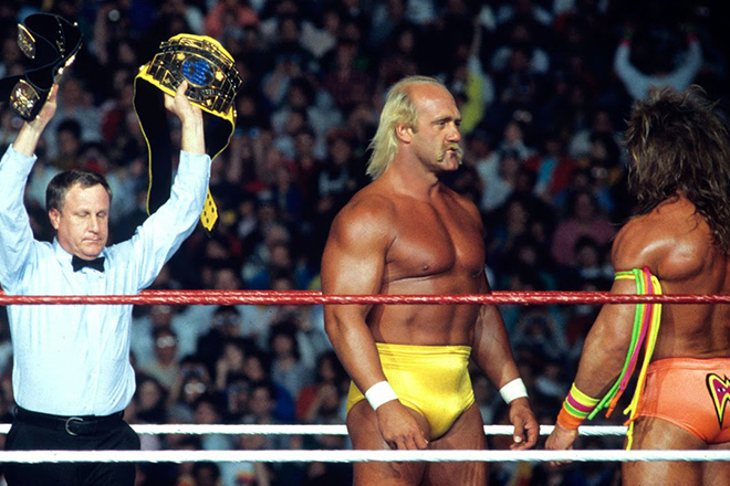 Hulk Hogan in the ring