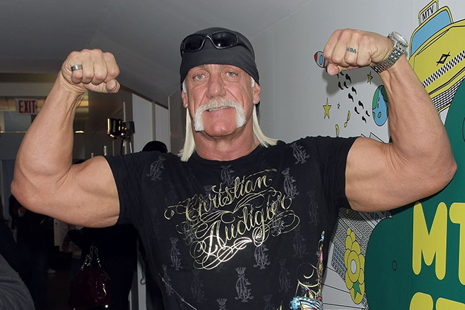The actor and wrestler Hulk Hogan