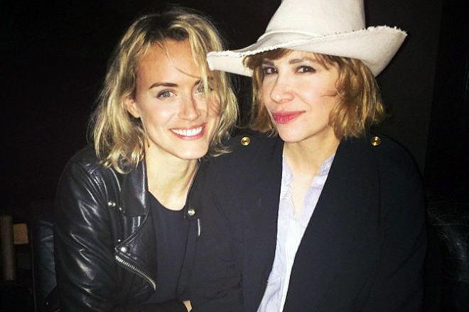 Taylor Schilling and Carrie Brownstein