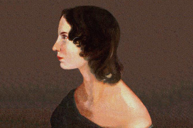 Emily Brontë, the sister of Charlotte Brontë