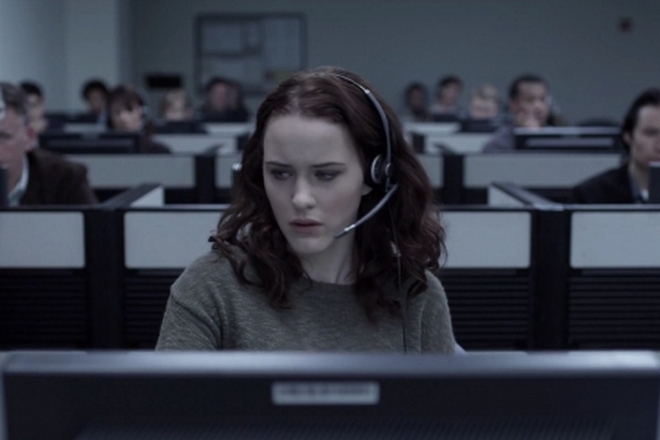 Rachel Brosnahan in the series House of Cards