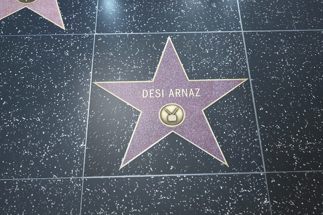 Hollywood Walk of Fame Star, Desi Arnaz 
