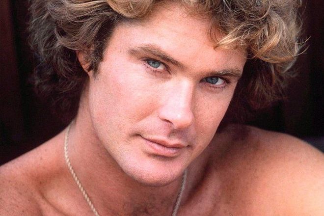 David Hasselhoff in his youth