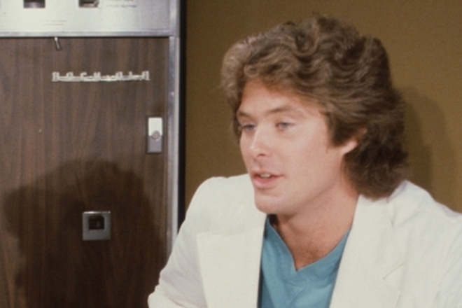 David Hasselhoff in the TV series The Young and the Restless