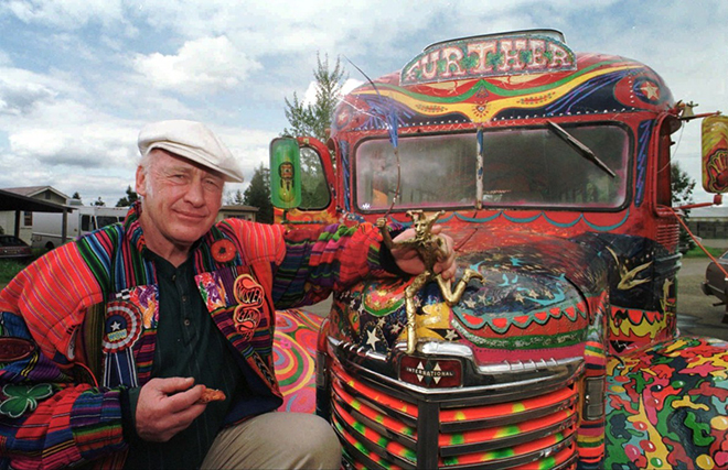 Ken Kesey and his famous bus