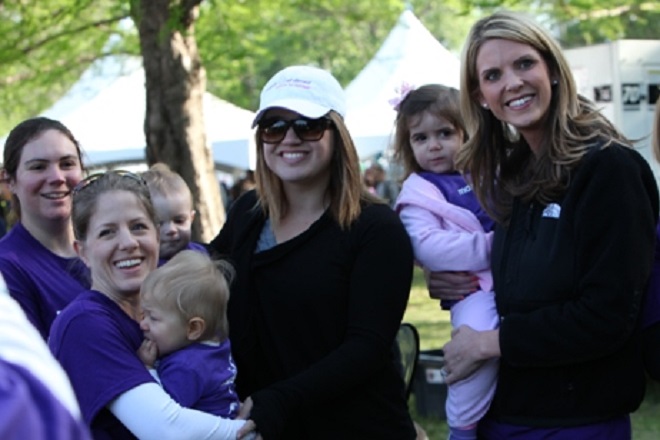March for Babies Moms & Babies with Kelly