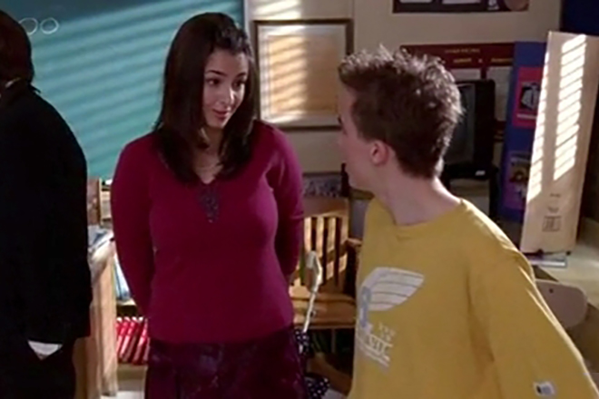 Alanna Masterson on the TV series Malcolm in the Middle