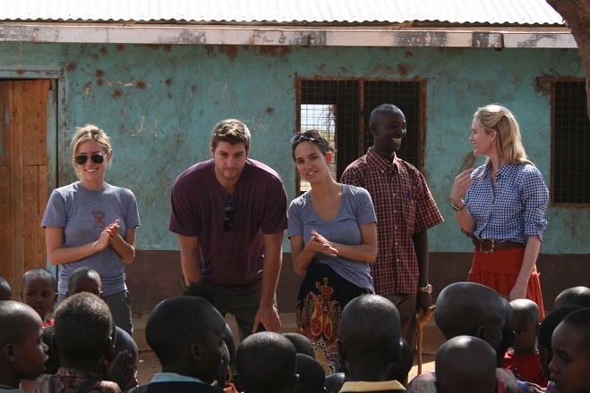 Kristin Cavallari & Jay Cutler take a charitable trip to Kenya