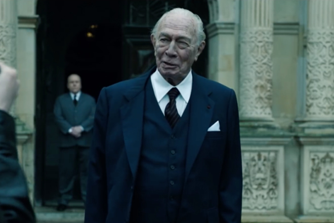Christopher Plummer in the movie All the Money in the World