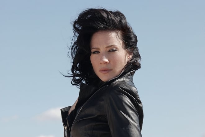 The actress Lynn Collins