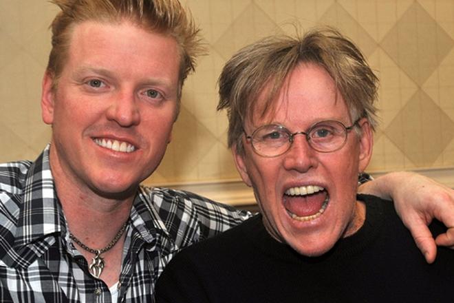 Gary Busey and his son Jake Busey