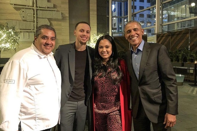 Barack Obama Dined at Ayesha Curry's SF