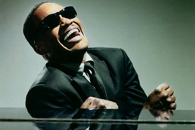 The singer Ray Charles