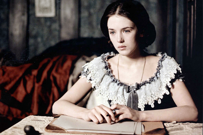 Isabelle Adjani in the film The Story of Adèle H.