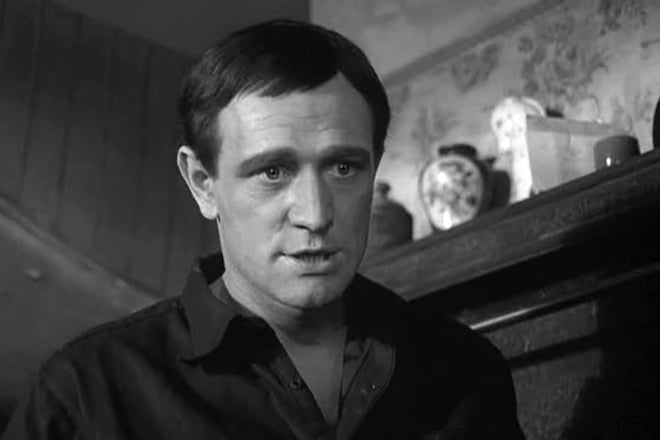 Richard Harris in the film This Sporting Life