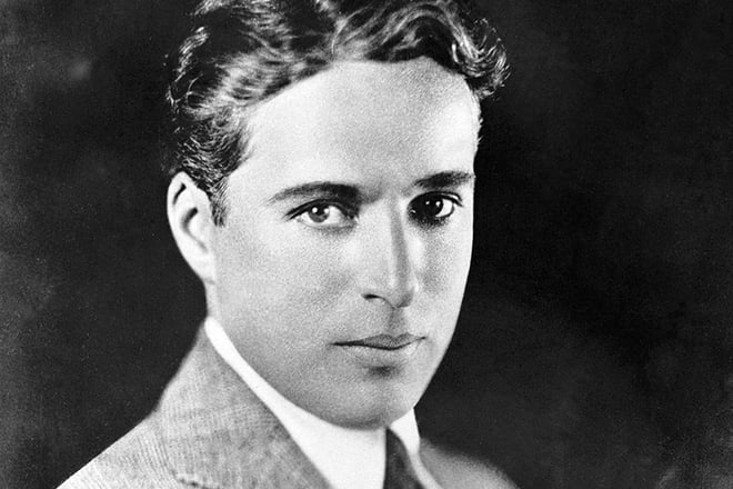 Charlie Chaplin in his youth
