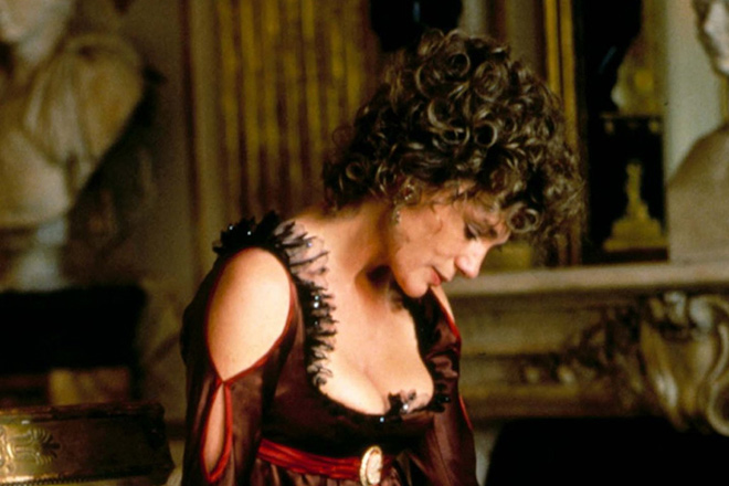 Jacqueline Bisset in the film Napoleon and Josephine: A Love Story