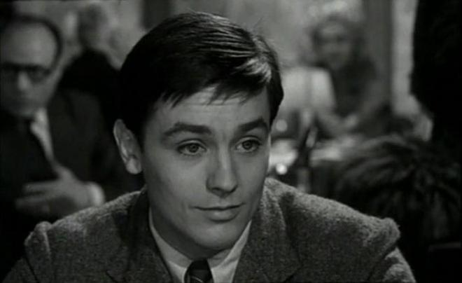 Alain Delon in the movie Way of Youth