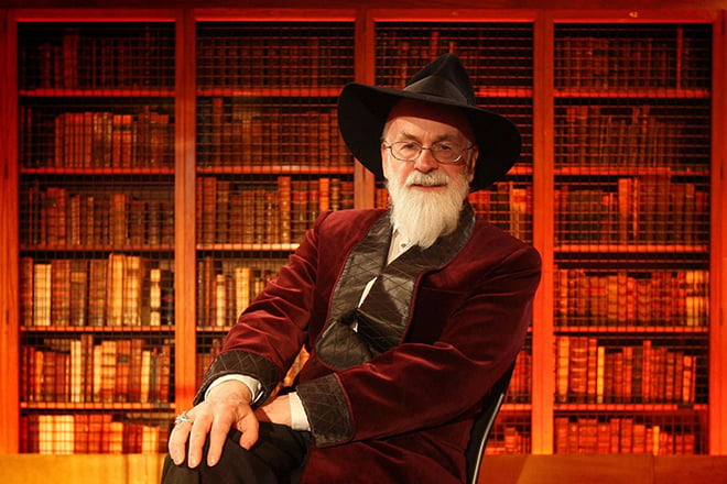 Writer Terry Pratchett