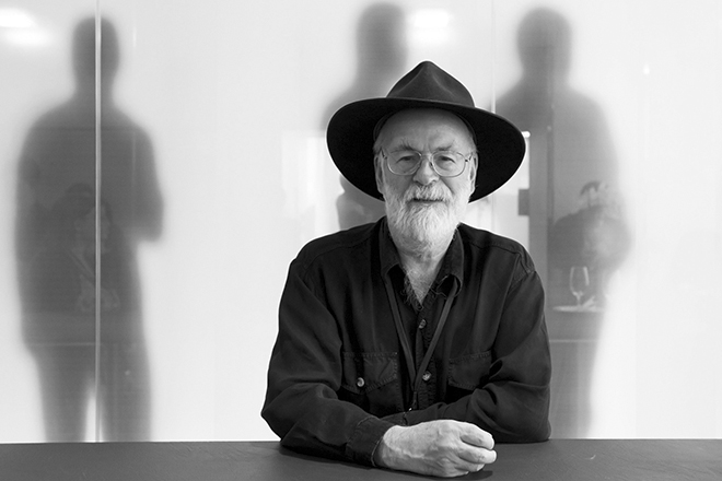 Terry Pratchett died in 2015