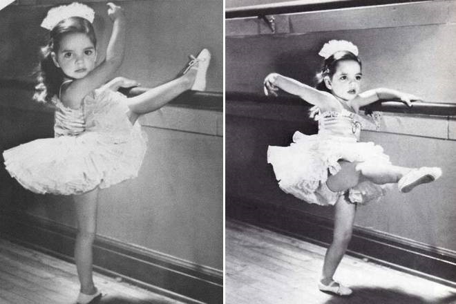 Liza Minnelli as a child