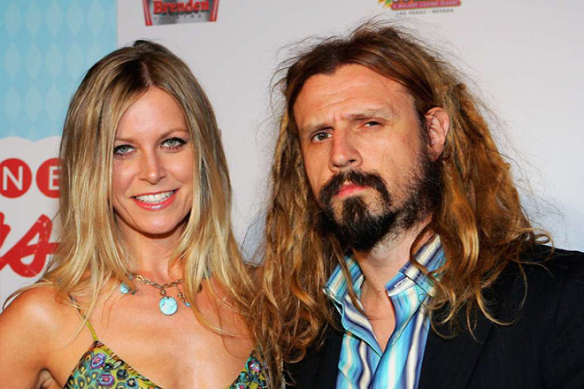 Rob Zombie with his wife Sheri Moon
