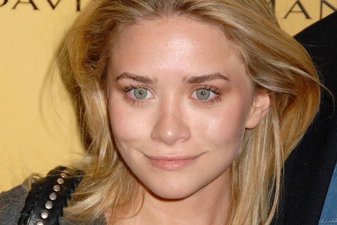Ashley Olsen without any makeup