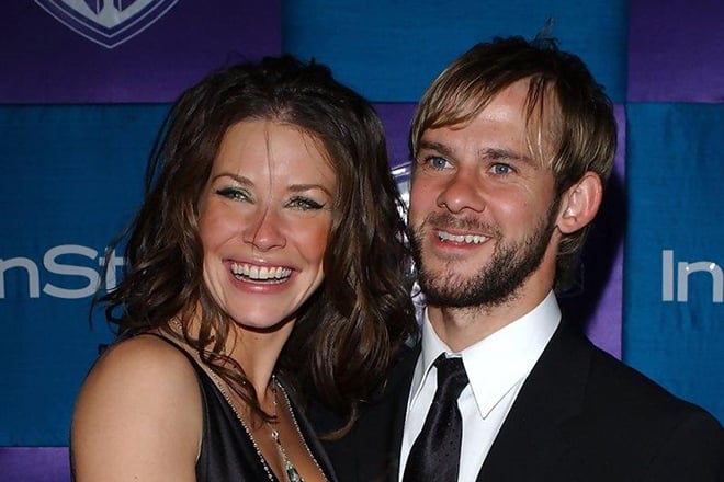 Dominic Monaghan and Evangeline Lilly