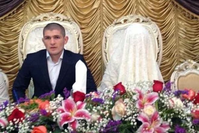 The wedding of Khabib Nurmagomedov