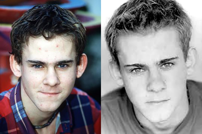 Dominic Monaghan in his youth