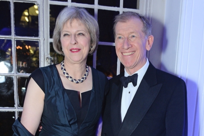 Theresa May and Philip John May