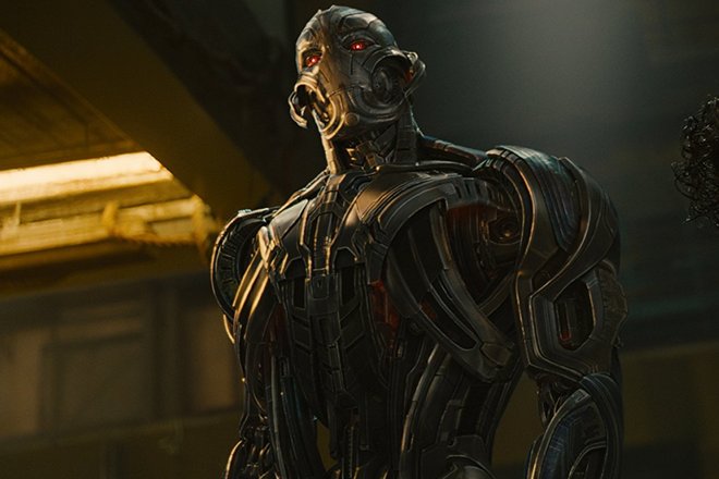 James Spader as a robot (the film Avengers: Age of Ultron)