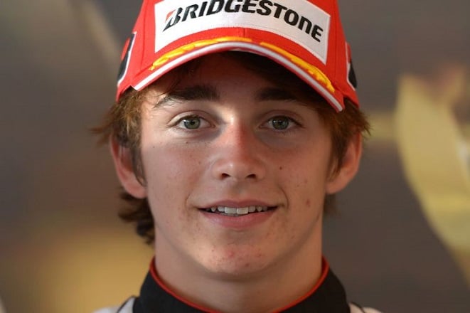 Charles Leclerc racing driver