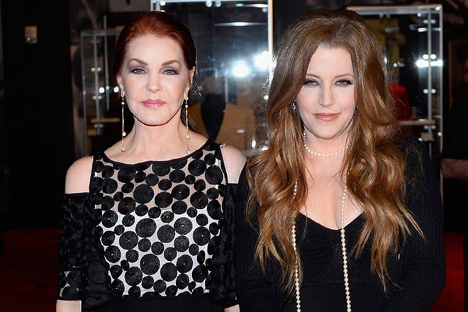 Priscilla Presley and her daughter, Lisa Marie