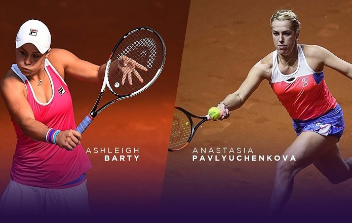 Ashleigh Barty vs. Anastasia Pavlyuchenkova