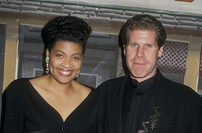 Ron Perlman and his wife