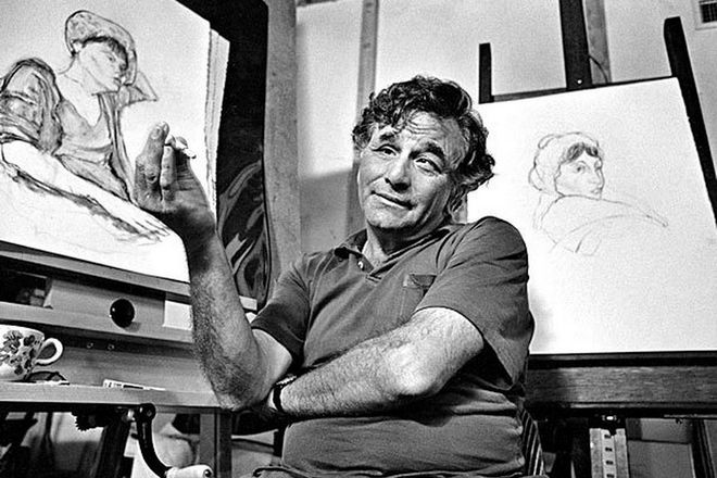 The actor Peter Falk
