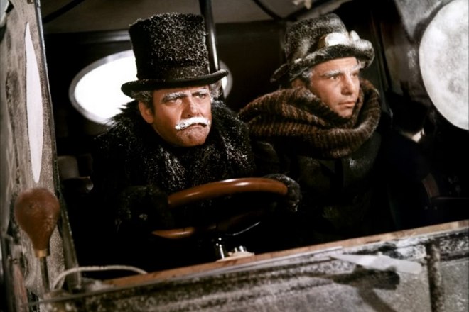 Jack Lemmon and Peter Falk in the movie The Great Race