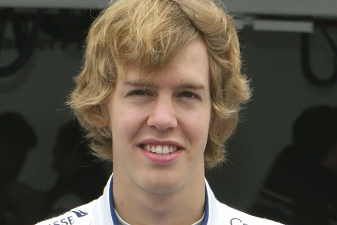 Sebastian Vettel in his youth
