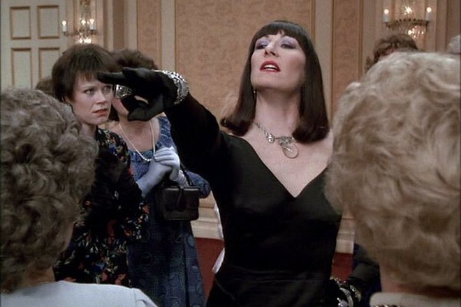 Anjelica Huston in the movie The Witches