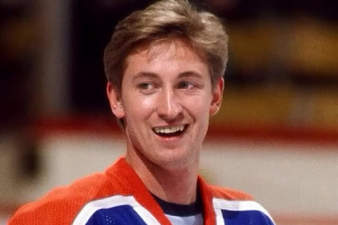 Young Wayne Gretzky