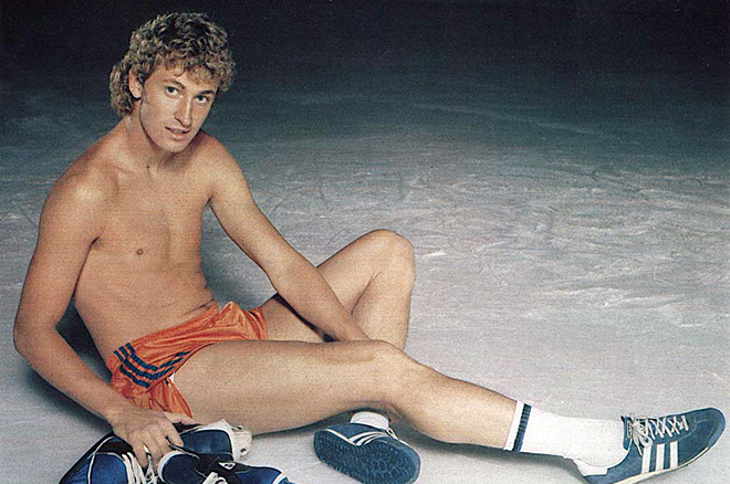 Young Wayne Gretzky